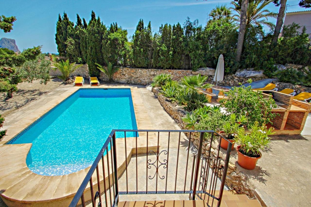 Laura-29A - Pretty Holiday Property With Garden And Private Pool In Calpe Exteriér fotografie