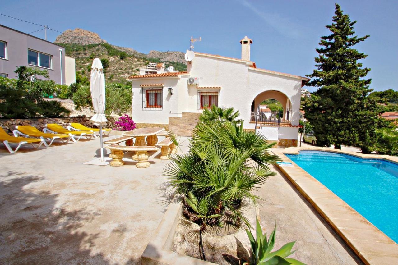 Laura-29A - Pretty Holiday Property With Garden And Private Pool In Calpe Exteriér fotografie